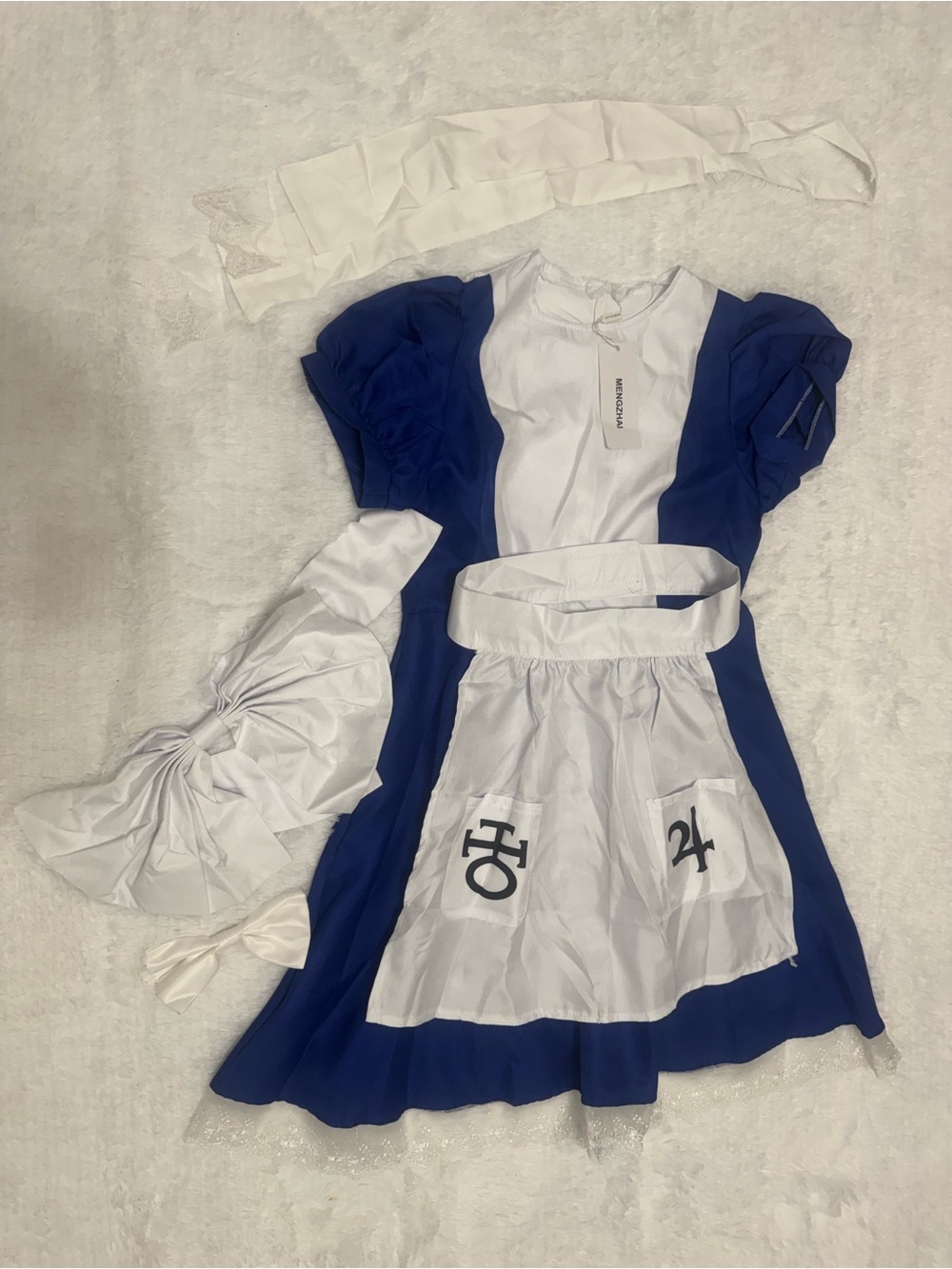 New S dress apron Alice Liddell cosplay costume maid victorian Halloween festiva